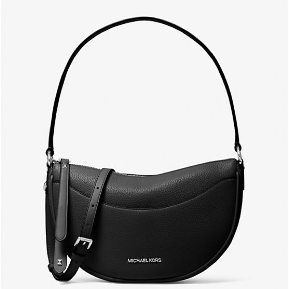 Michael Kors Dover Medium Leather Crossbody Bag